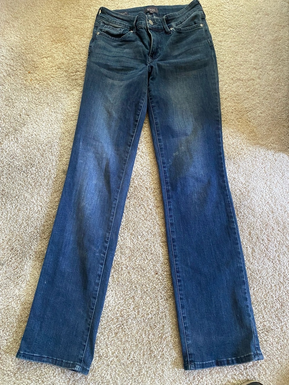 NYDJ Women’s Dark Blue Flare Jeans